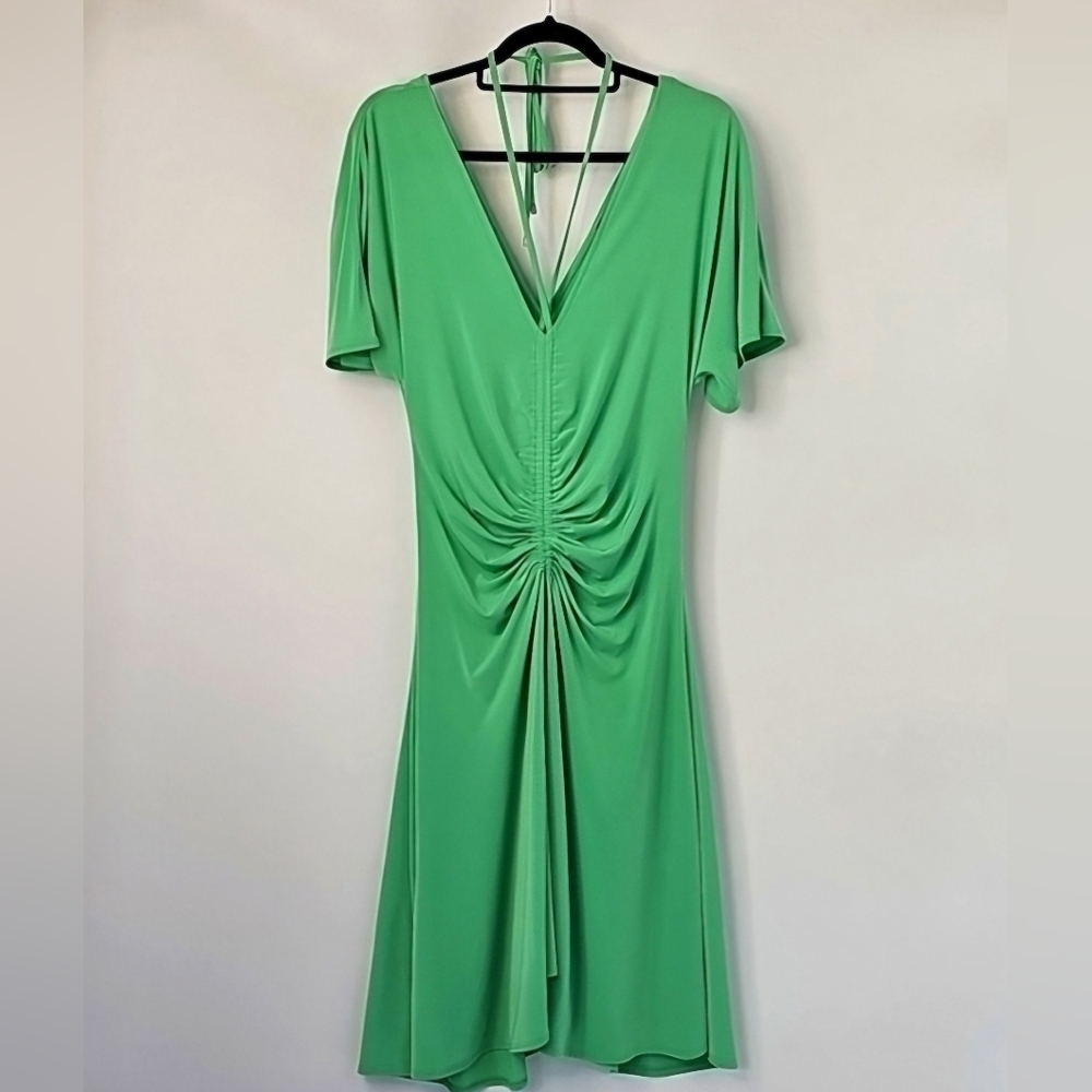 White House Black Market Green Dress